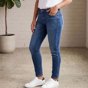 Warp + Weft Blue Skinny Jeans